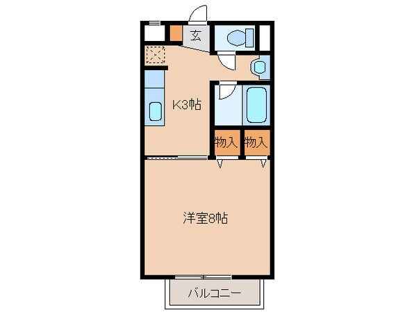 サープラスワン光の物件間取画像